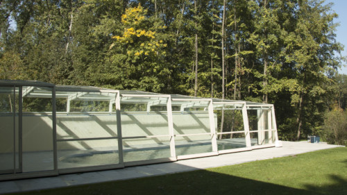 Poolüberdachung