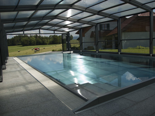 Hochüberdachung Pool