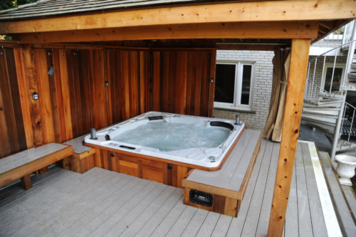 Hydropool Whirlpool in Laube