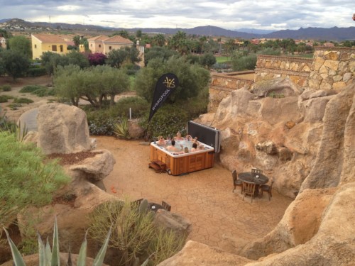 Hydropool Whirlpool mit 8 Personen